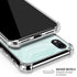 Marbleized Mint iPhone XR Clear Case