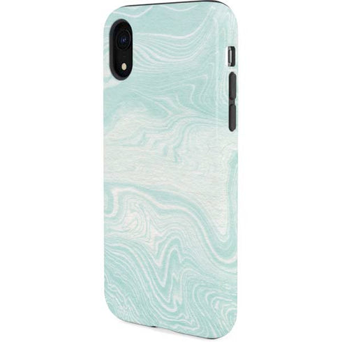 Marbleized Mint iPhone XR Pro Case