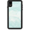 Marbleized Mint iPhone XR Waterproof Case