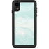 Marbleized Mint iPhone XR Waterproof Case