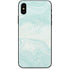 Marbleized Mint iPhone XS Skin