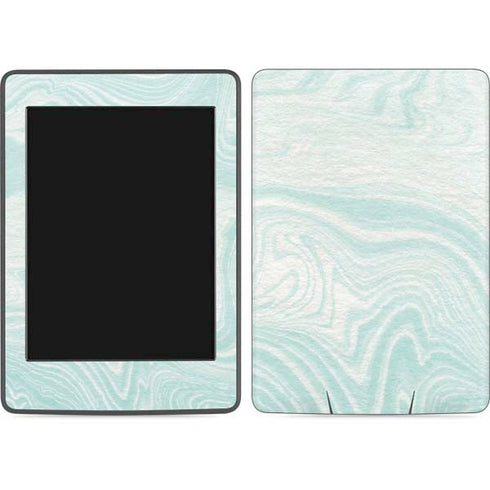 Marbleized Mint Amazon Kindle Skin