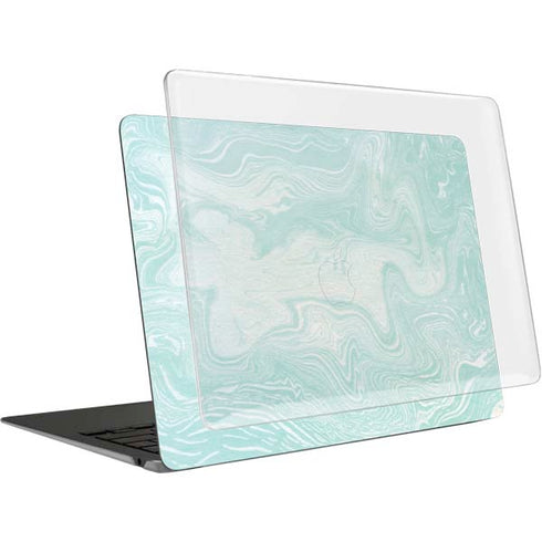 Marbleized Mint MacBook Air 13in (2020) Case plus Skin
