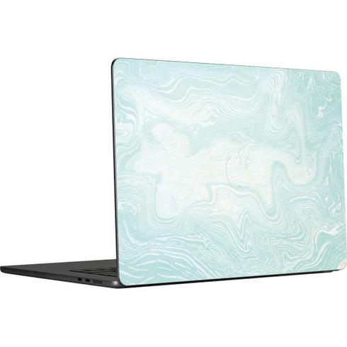 Marbleized Mint MacBook Air 15 in (2023) Skin