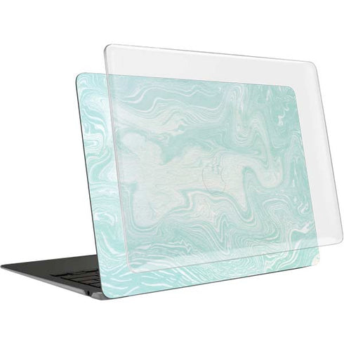 Marbleized Mint MacBook Air 15in (2023-2025) Case plus Skin