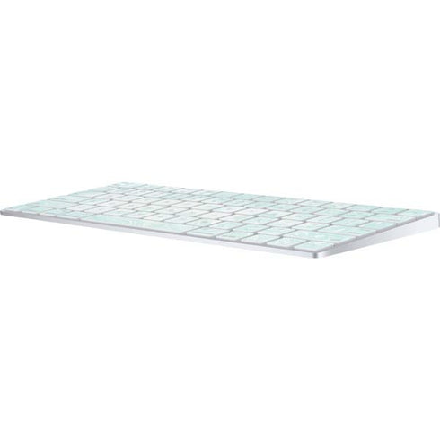 Marbleized Mint Magic Keyboard Skin