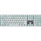 Marbleized Mint Magic Keyboard with Numeric Keypad Skin
