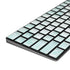 Marbleized Mint Magic Keyboard with Numeric Keypad Skin