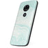 Marbleized Mint Moto E5 Play Skin