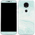 Marbleized Mint Moto E5 Plus Skin