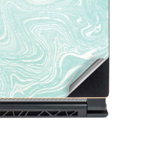 Marbleized Mint MSI GS65 Stealth Laptop Skin