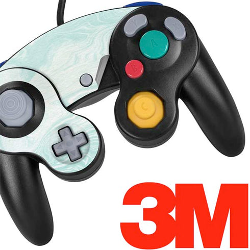 Marbleized Mint Nintendo GameCube Controller Skin