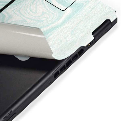 Marbleized Mint Nintendo Switch Bundle Skin