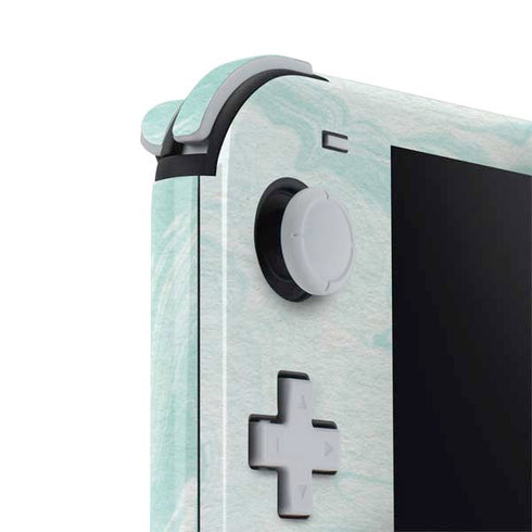 Marbleized Mint Nintendo Switch Lite Skin