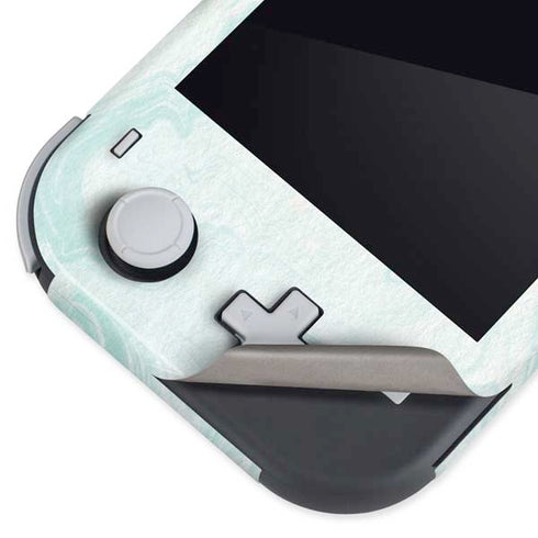 Marbleized Mint Nintendo Switch Lite Skin