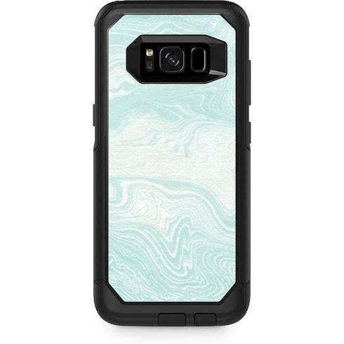 Marbleized Mint Otterbox Commuter Galaxy Skin