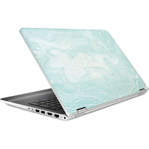 Marbleized Mint HP Pavilion Skin