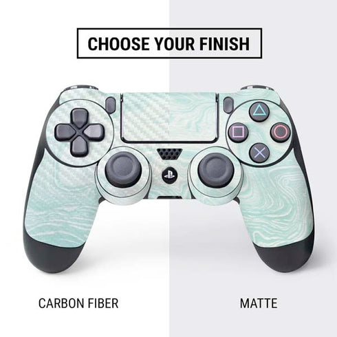 Marbleized Mint PS4 Controller Skin