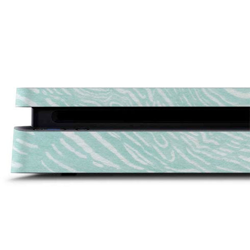 Marbleized Mint PS4 Slim Skin