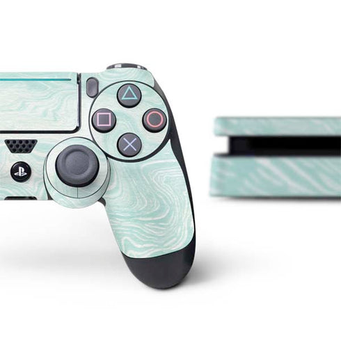 Marbleized Mint PS4 Slim Bundle Skin