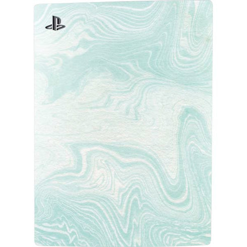 Marbleized Mint PS5 Digital Edition Bundle Skin