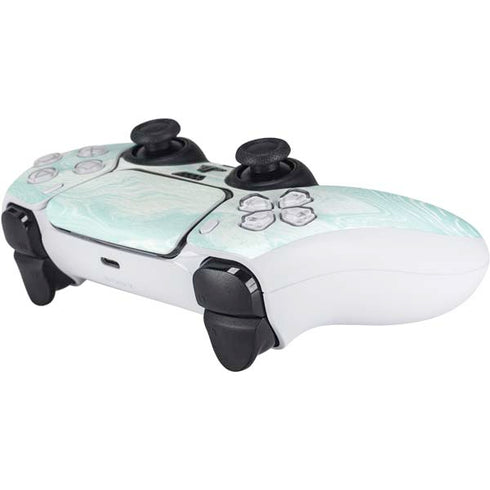 Marbleized Mint PS5 Controller Skin