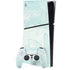 Marbleized Mint PS5 Slim Digital Edition Bundle Skin