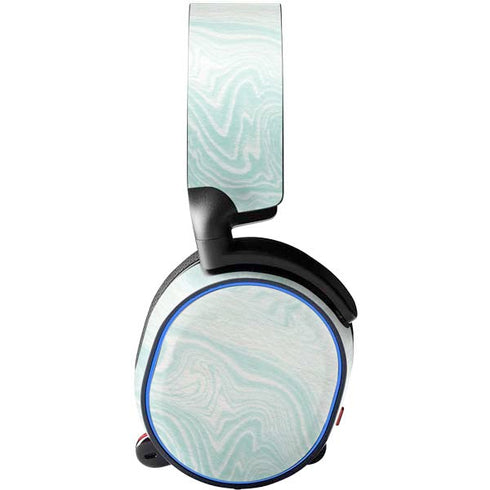 Marbleized Mint SteelSeries Arctis 5 Skin