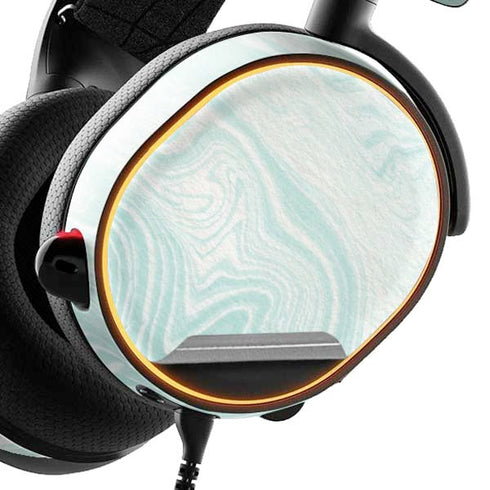 Marbleized Mint SteelSeries Arctis 5 Skin