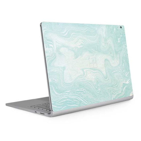 Marbleized Mint Surface Book 2 13.5in Skin