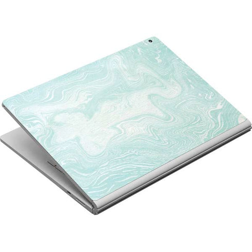 Marbleized Mint Surface Book Skin