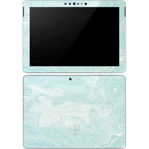 Marbleized Mint Surface Go Skin