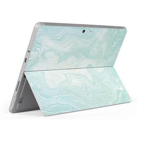 Marbleized Mint Surface Go Skin