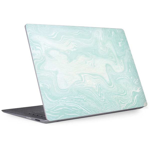 Marbleized Mint Surface Laptop 2 Skin