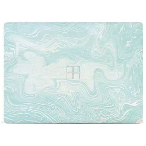 Marbleized Mint Surface Laptop 3 13.5in Skin