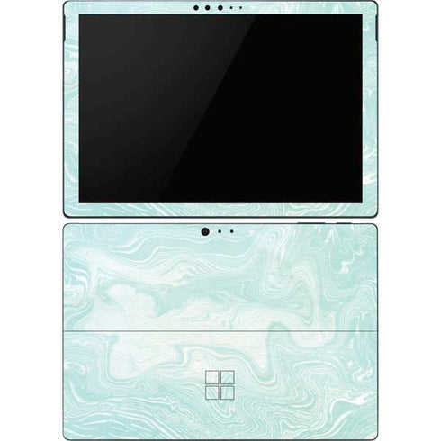 Marbleized Mint Surface Pro 6 Skin