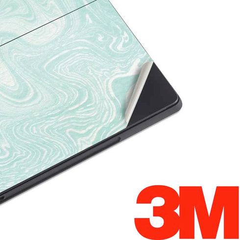 Marbleized Mint Surface Pro 7 Skin