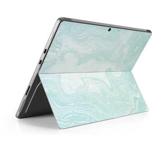 Marbleized Mint Surface Pro 8 Skin