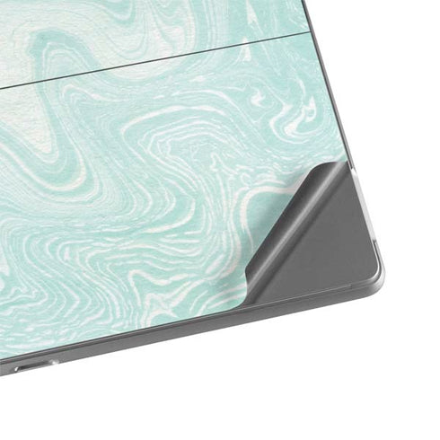 Marbleized Mint Surface Pro 8 Skin