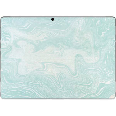 Marbleized Mint Surface Pro 9 Skin