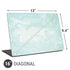 Marbleized Mint Universal Laptop 16in (13 x 9.4in) Skin