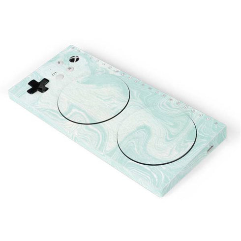 Marbleized Mint Xbox Adaptive Controller Skin
