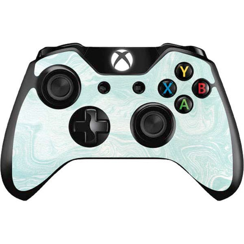 Marbleized Mint Xbox One Controller Skin