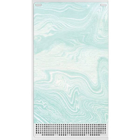 Marbleized Mint Xbox Series S Skins