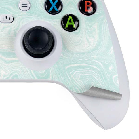 Marbleized Mint Xbox Series S Bundle Skin