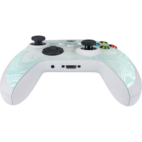 Marbleized Mint Xbox Series S Controller Skin