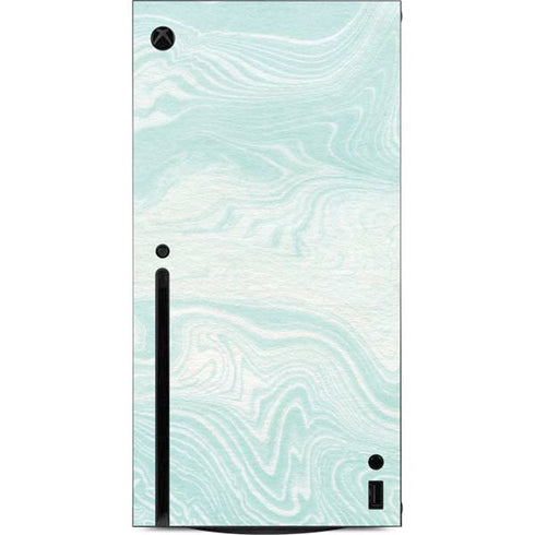 Marbleized Mint Xbox Series X Console Skin