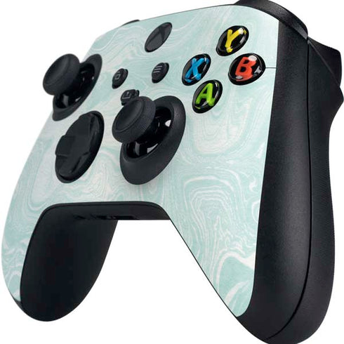 Marbleized Mint Xbox Series X Controller Skin