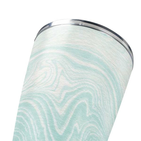 Marbleized Mint Yeti 20oz Tumbler Skin