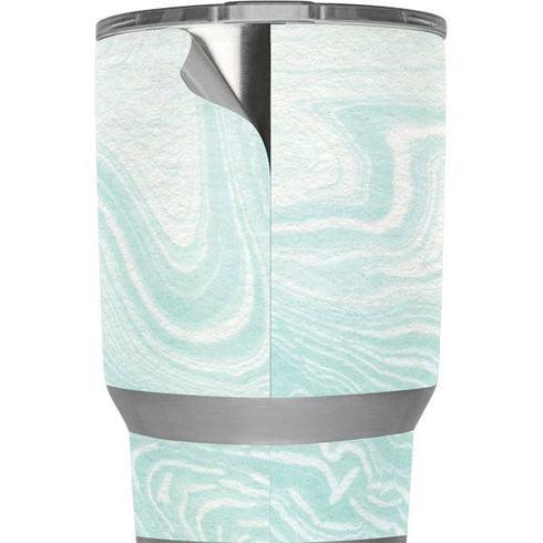 Marbleized Mint Yeti 20oz Tumbler Skin
